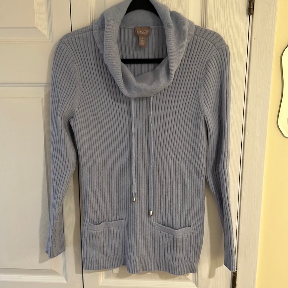 Chico’s cowl neck sweater